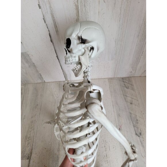 Halloween hanging skeleton prop home decor bone rib cage - Picture 7 of 12
